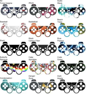 Elige cualquier 1 calcomanía/piel de vinilo para mando PlayStation 3 - ¡Compra 1 y obtén 1 gratis! Foto 1 de 4