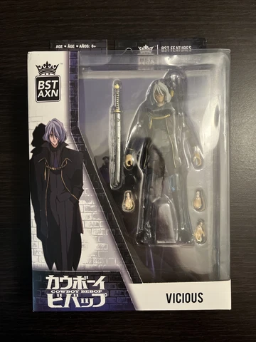 The Loyal Subjects BST AXN Cowboy Bebop Vicious Figure Cover