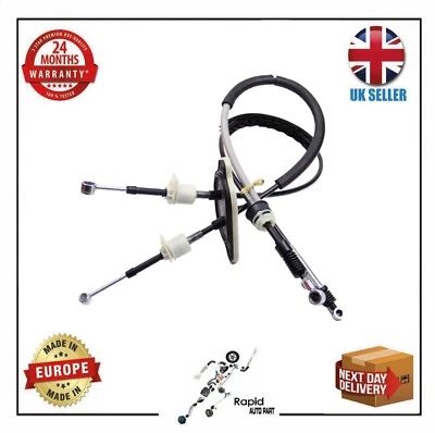 Gear Linkage Transmission Cable For Nemo Fiat Fiorino Peugeot Bipper 1611917080 - Image 1 of 4