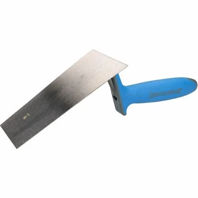 AB TOOLS 180 x 110mm Bucket Trowel Carbon Steel Soft-Grip Handle Cement Masonry Brickwork