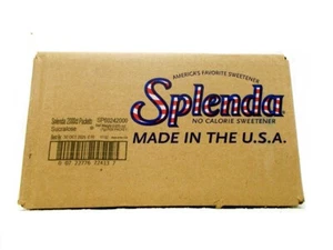 100 PAKETE SPLENDA SÜSSERSATZ ZUCKERERSATZ NULL KALORIEN HERGESTELLT IN DEN USA 10/30/2025 - Bild 1 von 4