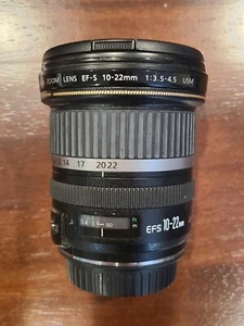 Canon EF-S 10-22mm f/3.5-4.5 USM SLR Lens for EOS Digital SLRs - Picture 1 of 1