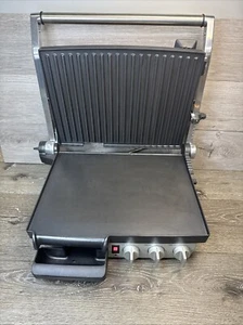 Breville 800GRXL Die Cast Series Indoor Outdoor Grill Press Tested W/ Drip Tray - Picture 1 of 10