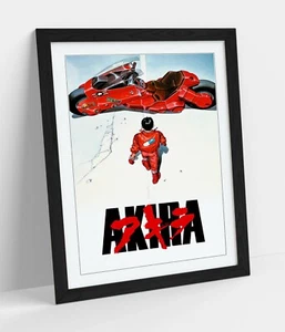 AKIRA, ANIME MOVIE JAPANESE POSTER REPRODUCTION -ART FRAMED PICTURE PRINT - Picture 1 of 10