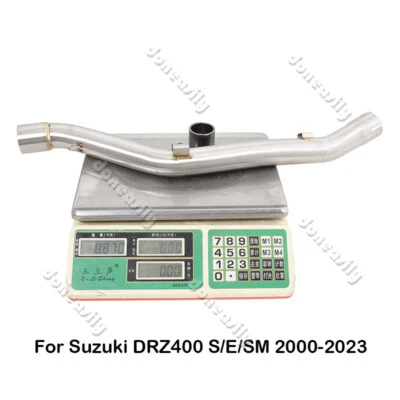 Tubo de escape de enlace medio deslizable 51 mm para Suzuki DRZ400 S E SM 2000-2023 Foto 1 de 4
