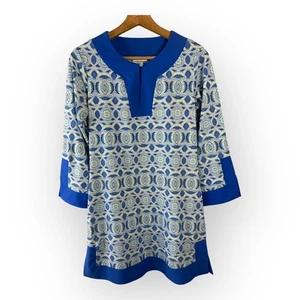 Cabana Life Damengröße Small Straßenkarte Cabana UPF 50+ Tunika Kleid Resortwear - Bild 1 von 8