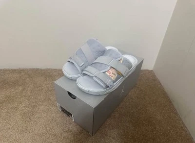 BRAND NEW DS SIZE 9 UNION LA X JORDAN CRATER SLIDE 'GREY FOG' - Image 1 of 4