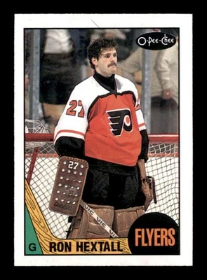 1987 O-Pee-Chee #169 Ron Hextall   NM+ X3377681 - Image 1 of 3