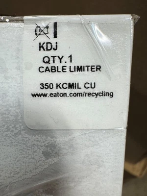EATON, BUSSMANN, CABLE LIMITER, KDJ, 350KCMIL CU