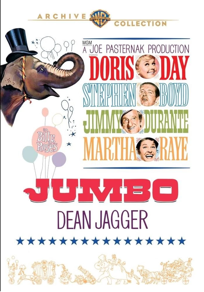 Billy Rose's Jumbo (DVD) Stephen Boyd Doris Day Dean Jagger (US IMPORT) - Image 1 of 1