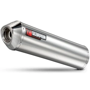Scorpion Factory Exhaust - Suzuki SV650 / S (99-02) Stainless round silencer, - Picture 1 of 1