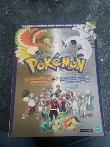 Pokemon Heart Gold & Soul Silver: The Official Johto Guide & Pokédex with poster - Picture 1 of 8
