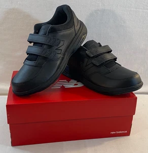 NWOT in Box Men's New Balance 813HBK Black Hook & Loop Walking Shoes Size 10.5 D - Picture 1 of 13