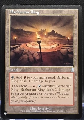 Barbarian Ring #313 The List - Odyssey Regular Uncommon - Image 1 of 2