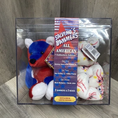 🇺🇸 Salvino’s Bammers All American Set 2 Ken Griffey Jr & Mike Piazza NIB - Image 1 of 4