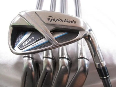 Taylormade SIM MAX Iron Set Golf Club 6-P 5pcs TENSEI BLUE TM60/S #AB17692 - Image 1 of 4
