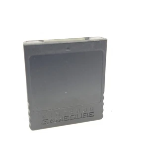 Carte mémoire officielle Nintendo GameCube noire 251 blocs (DOL-014) origine OEM - Photo 1/3