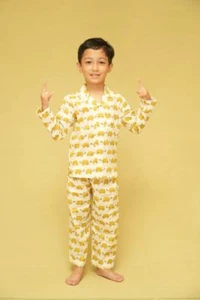 Kids Cotton Nigh Suit Comfortable Pullover Sleepwear Set For Boy Night Wear Set - Picture 1 of 6