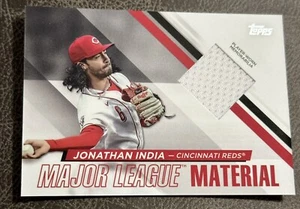 Jonathan India 2024 Topps Series 1 Major League Material Game Used Relic #MLM-JI - Bild 1 von 2