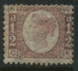 1870 1/2d Plate15 lettered GK unmounted mint NH (41) - Picture 1 of 1