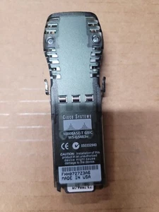 Cisco WS-G5483= 1000BASE-T Transceiver Module Gigabit Fast Ethernet Lan RJ-45 - Picture 1 of 4