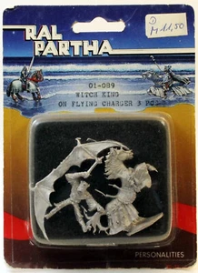Ral Partha 01-089 Hexe König im Fliegen Ladegerät: Persönlichkeiten - 2 Stück versiegelt - Bild 1 von 3
