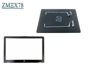 HP 250 G6 255 G6 924899-001 925297-001 924925-001 LCD Back Cover + Hinges +Bezel - Afbeelding 1 van 6