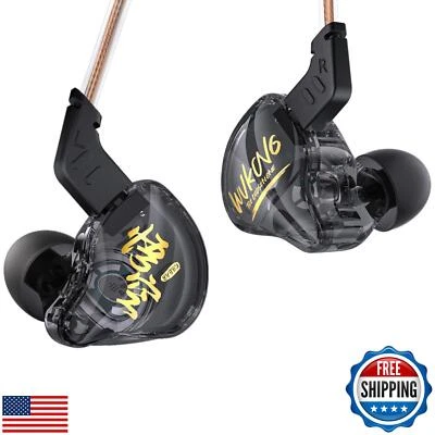 YINYOO KBEAR K01 iem in ear Monitor Headphones, HIFI Immersive Bass iems for Gaming,