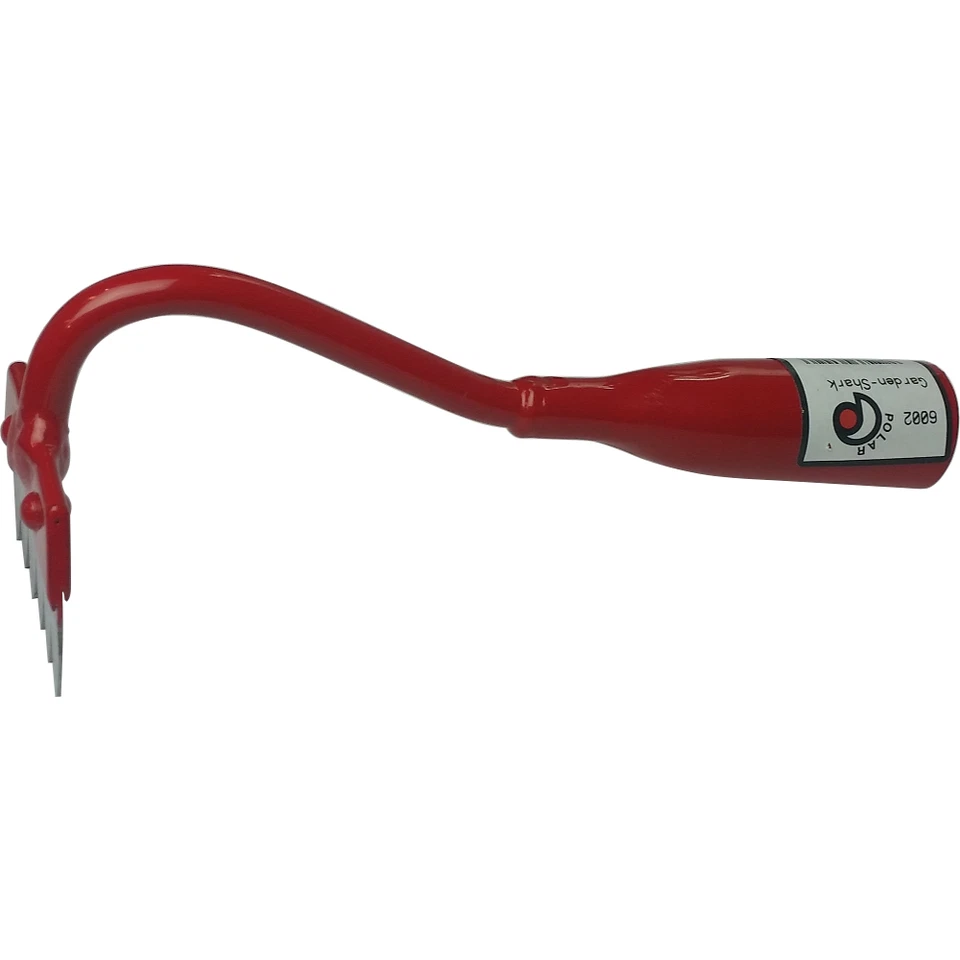 Polar 6002 Garden-Shark 6 Zähne 66mm breit Unkrauthacke Hai mit Edelstahlklinge - Bild 1 von 1