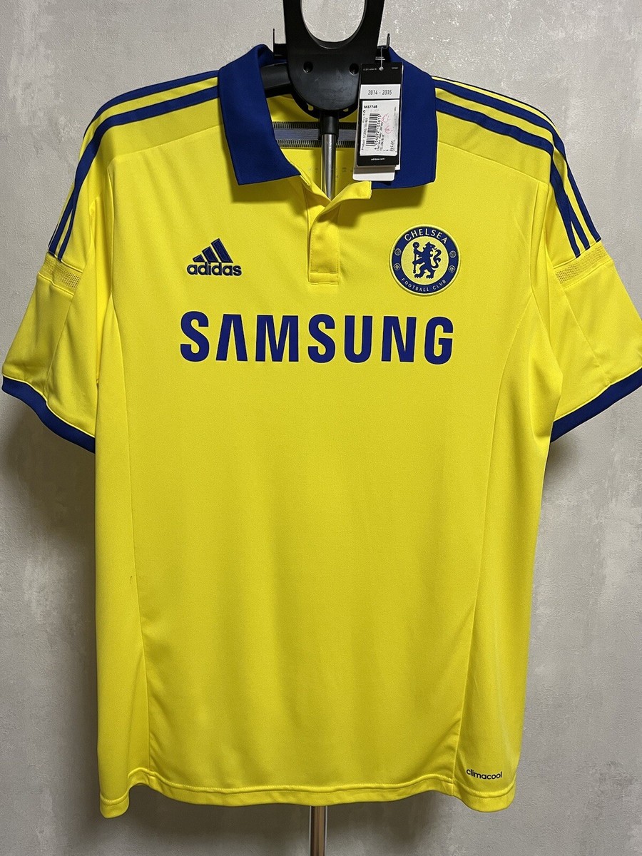 14-15 CHELSEA FCアウェイユニ　adidas Oサイズ　黄色 adidas Chelsea Away Jersey 14 Yellow/B – Best Buy Soccer