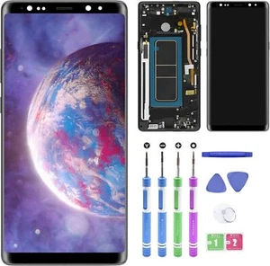 for Samsung Galaxy Note 8 N950 SM-N9500 SM-N950N LCD Touch Screen Frame Assembly - Picture 1 of 6