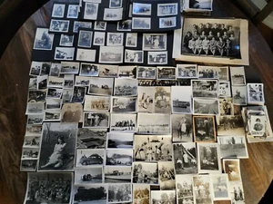 Collection Of Vintage 1930's Photographs Aviation, Automobiles, Military - Picture 1 of 9