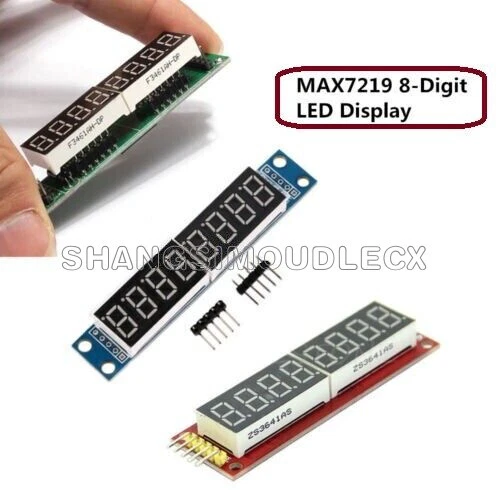 MAX7219 8-Digit LED Display 7 Segment Digital Tube For Arduino Raspberry Pi - Image 1 of 1