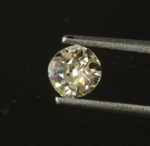 GIA certified loose .44ct VS1 K Old European cut round diamond Natural vintage - Picture 1 of 10