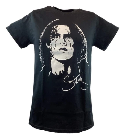 Sting WCW Legend Profile Mens Black T-shirt Cover