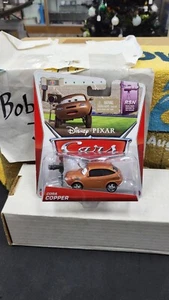 NIB 2013 CORA COPPER RSN RACING SPORTS NETWORK DISNEY PIXAR CARS TOY 1/55 #6/8 - Picture 1 of 5