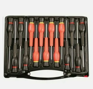 JUEGO DE DESTORNILLADORES DE PRECISIÓN 15 PIEZAS JOYERÍA TELÉFONO MÓVIL RELOJ LAPTOP REPARACIÓN HOBBY - Imagen 1 de 1