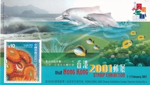 Hong Kong 2000 Yvert SS 72C Fauna Marina Delfines MNH VF - Imagen 1 de 1