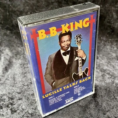 B.B. King Lucille Talks Back Cassette Tape  MCA Records 1988 - Image 1 of 4