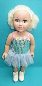 CITITOY 18" DOLL WITH PLATINUM HAIR AND BLUE EYES--K-7 - Picture 1 of 5