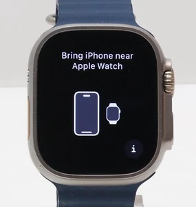 Apple Watch Ultra 2 Titanium Case 49mm (GPS + Cellular) A2986 Ocean - Afbeelding 1 van 17