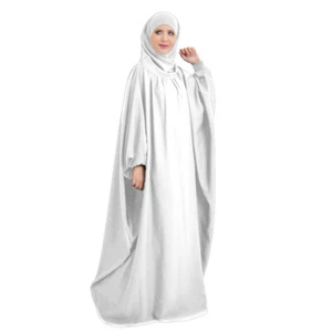 Overhead Robe Women Khimar Prayer Long Dress Modest Full Cover Kaftan Ramadan - Picture 1 of 28