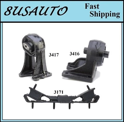 3PCS MOTOR & TRANS MOUNT FIT RAM DAKOTA 2011/ DODGE DAKOTA 2007-2008 4.7L 2WD - Image 1 of 4