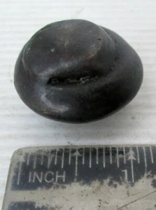  SUPER RARE! 19th.c Laos Lahu Hill Tribe Bronze Opium Weight 85g - Picture 1 of 1