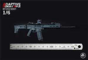 1/6 macho negro Segunda Guerra Mundial rifle de asalto pistola modelo para muñeca figura soldado 12"" - Imagen 1 de 9