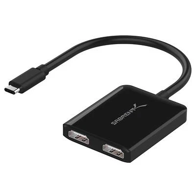 Sabrent USB Type-C Dual HDMI Adapter [Windows Systems Only] (DA-UCDH) - Image 1 of 4