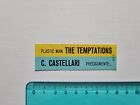 Original Sticker Juke Box Plastic Man The Temptations-C. Carlin Precisamente