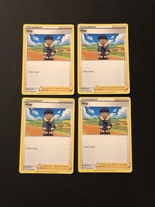 4x Hop 165/202 Entrenador de Espada y Escudo Pokémon Juego Envío Rápido - Imagen 1 de 1