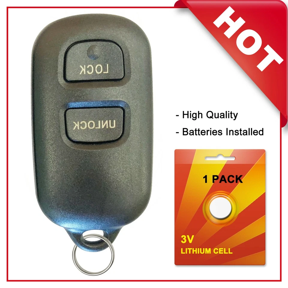 Para 2001 2002 2003 2004 2005 Toyota RAV4 entrada sin llave mando a distancia coche llavero Foto 1 de 1