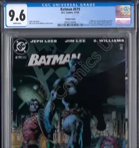 PRIMO: BATMAN #619 variante Catwoman Huntress LEE 2003 DC comics quasi nuovo + 9,6 CGC - Foto 1 di 3